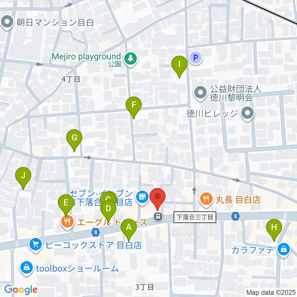 フルートパーク タニテック周辺の駐車場・コインパーキング一覧地図