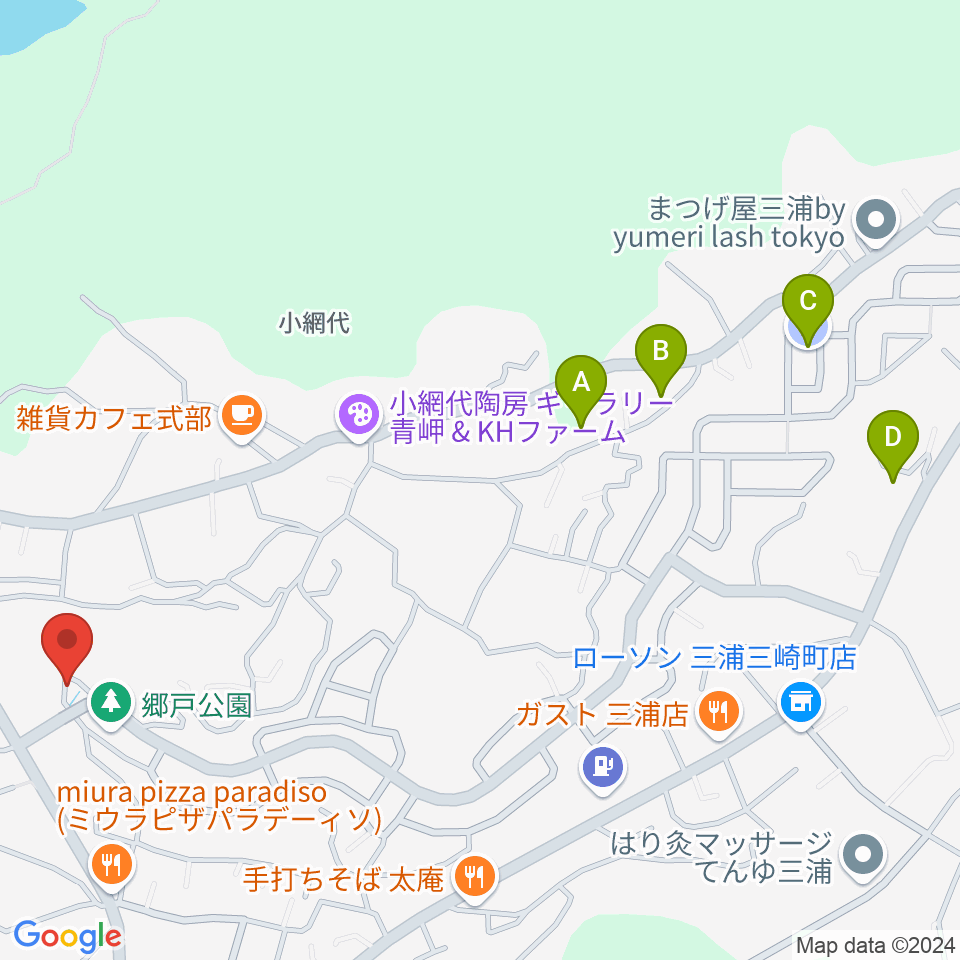 ぴよよ楽器周辺の駐車場・コインパーキング一覧地図