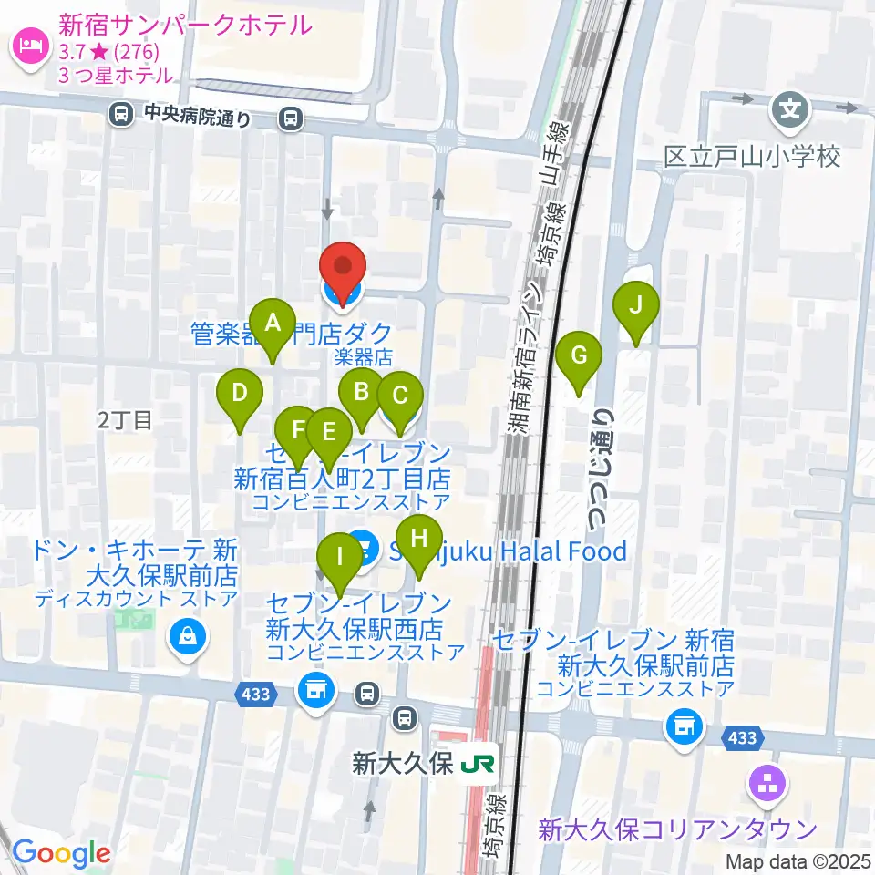 スペースDo(ドゥ)周辺の駐車場・コインパーキング一覧地図