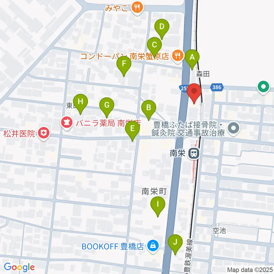 シライミュージック周辺の駐車場・コインパーキング一覧地図