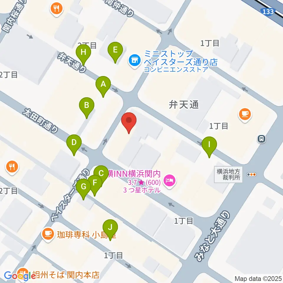 A.B.SMILE周辺の駐車場・コインパーキング一覧地図