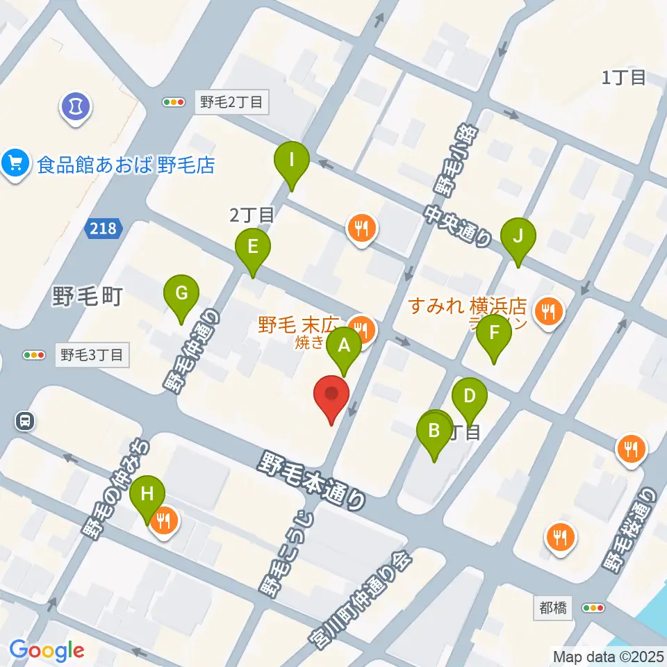 野毛Junk周辺の駐車場・コインパーキング一覧地図