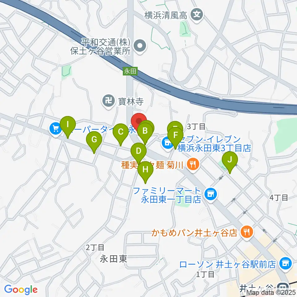 アダチ音研 ドラム義塾周辺の駐車場・コインパーキング一覧地図
