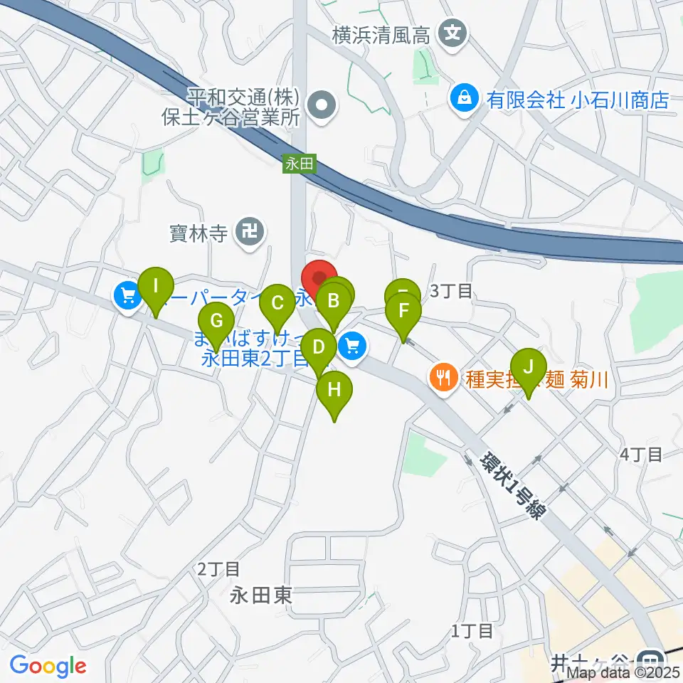 アダチ音研 ドラム義塾周辺の駐車場・コインパーキング一覧地図