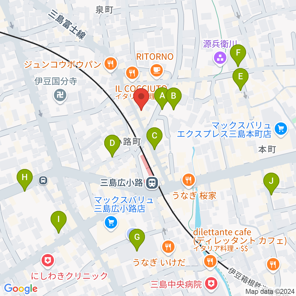 ゴリラハウス周辺の駐車場・コインパーキング一覧地図