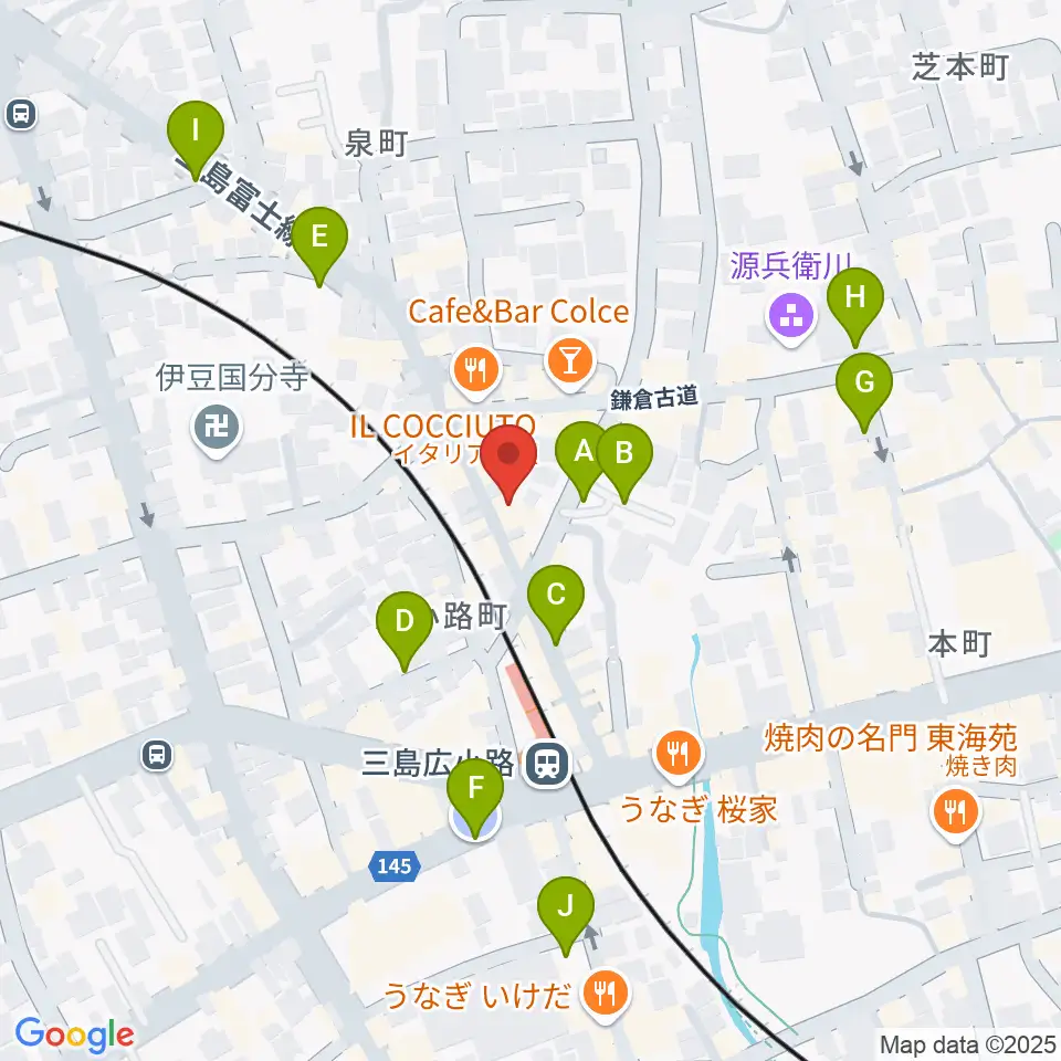 ゴリラハウス周辺の駐車場・コインパーキング一覧地図