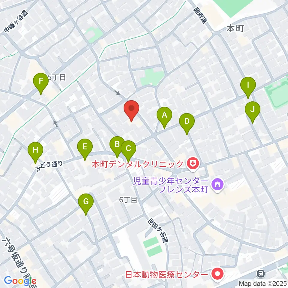 スタジオ543 初台店周辺の駐車場・コインパーキング一覧地図