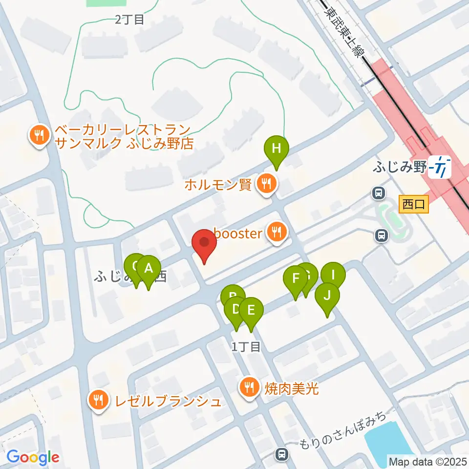 音楽教室リズム21周辺の駐車場・コインパーキング一覧地図