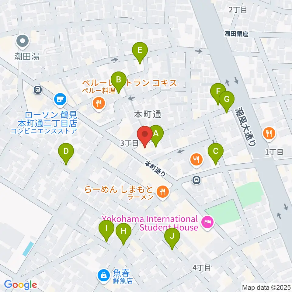 カルチャースクール・ビーム周辺の駐車場・コインパーキング一覧地図