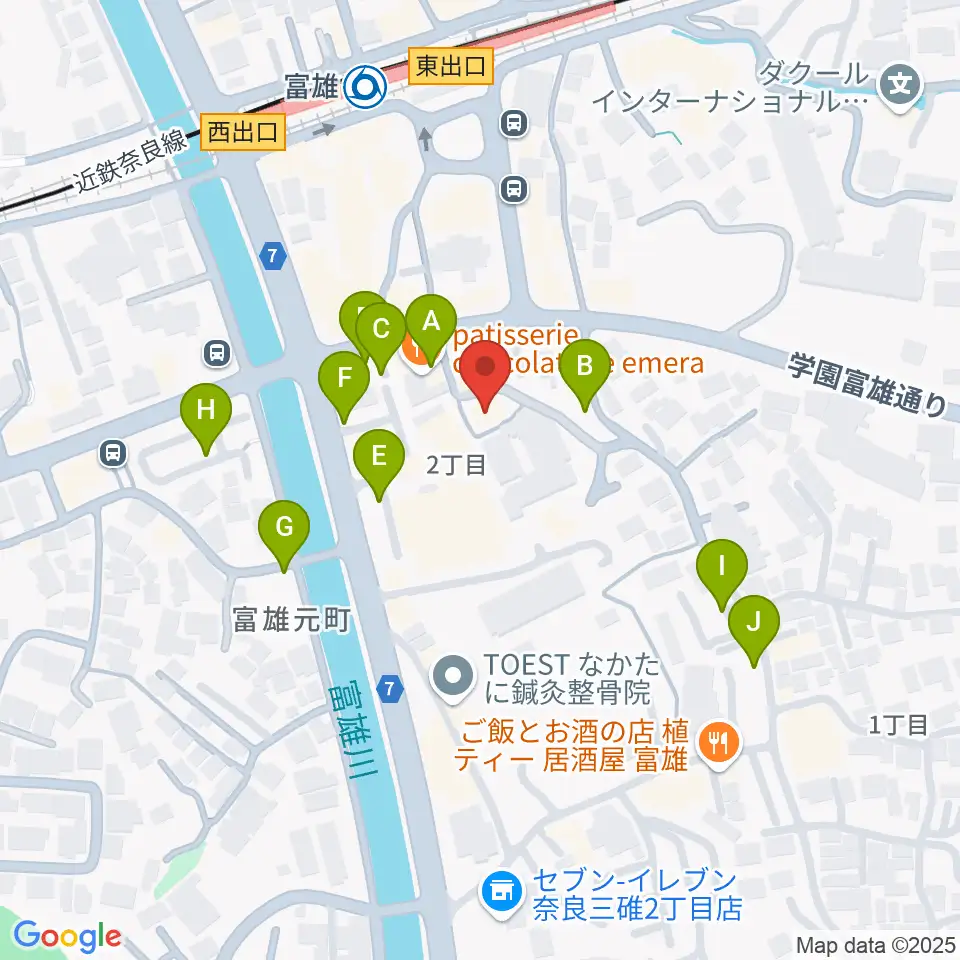 サンシャインギター周辺の駐車場・コインパーキング一覧地図
