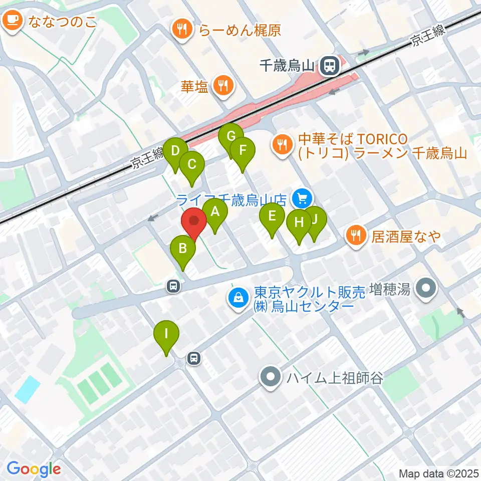 イナモリ・メソッド研究会 東京本部教室周辺の駐車場・コインパーキング一覧地図