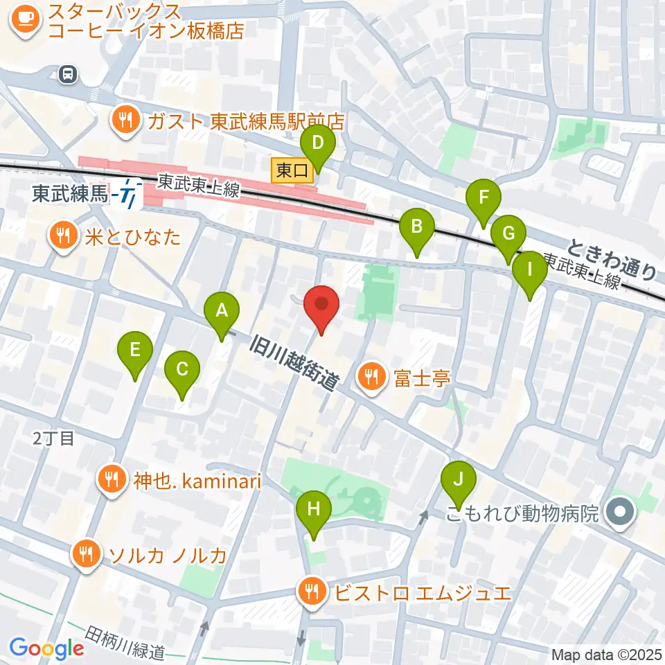 クライネ・ビューネ音楽教室周辺の駐車場・コインパーキング一覧地図