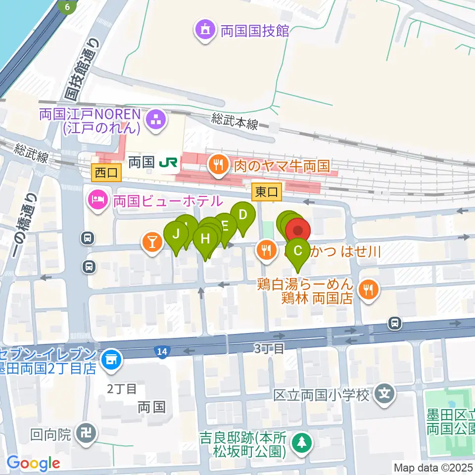 大沢フラメンコアカデミー周辺の駐車場・コインパーキング一覧地図