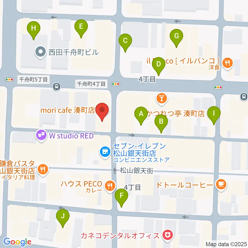 M.D.Tミュージックスクール周辺の駐車場・コインパーキング一覧地図