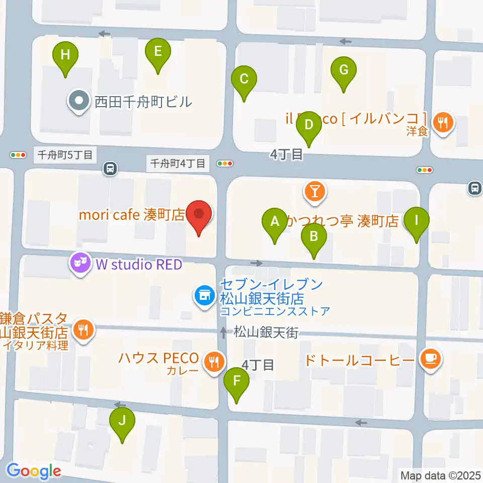 M.D.Tミュージックスクール周辺の駐車場・コインパーキング一覧地図