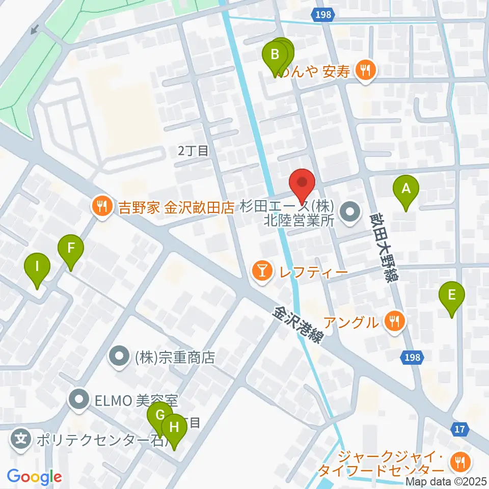 サウンドワーク九里周辺の駐車場・コインパーキング一覧地図