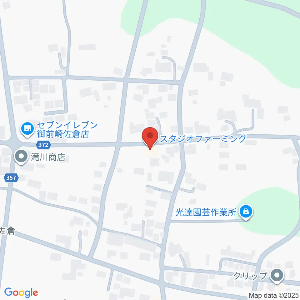 スタジオファーミング周辺の駐車場・コインパーキング一覧地図