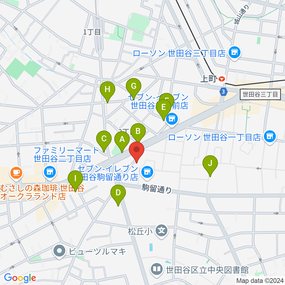 ハイエースサウンドシステムズ周辺の駐車場・コインパーキング一覧地図