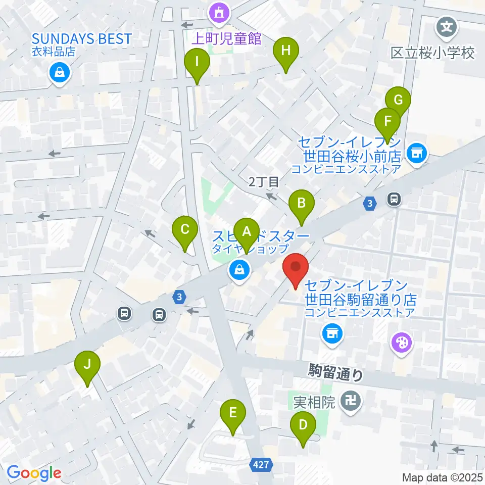 ハイエースサウンドシステムズ周辺の駐車場・コインパーキング一覧地図