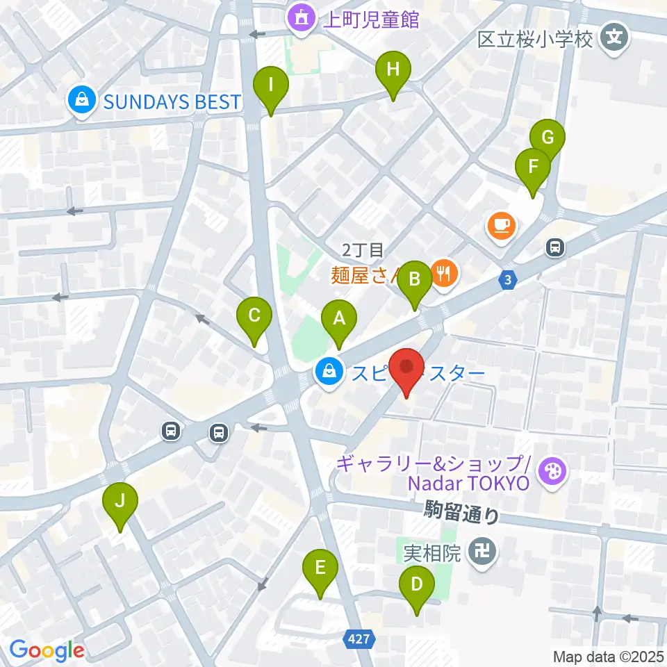 ハイエースサウンドシステムズ周辺の駐車場・コインパーキング一覧地図