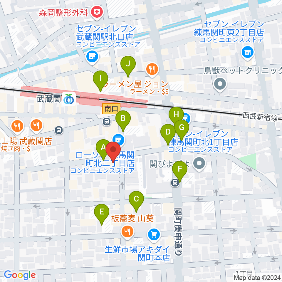 スタヂオワイズ周辺の駐車場・コインパーキング一覧地図