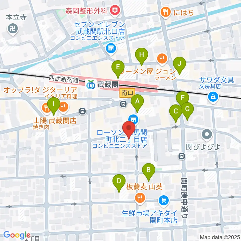 スタヂオワイズ周辺の駐車場・コインパーキング一覧地図