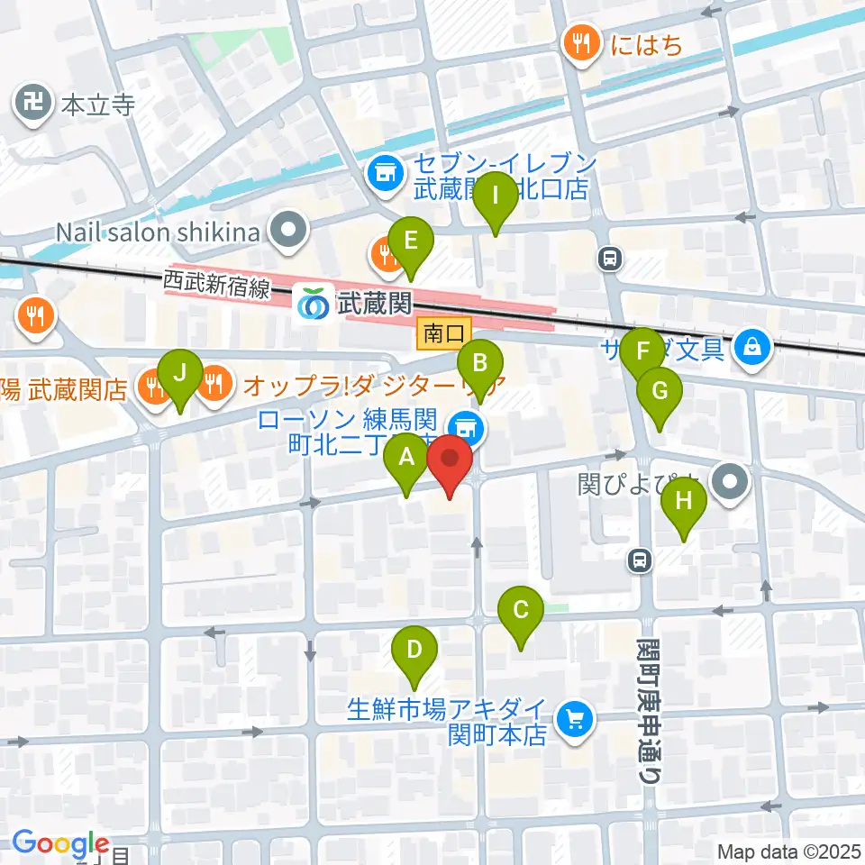 スタヂオワイズ周辺の駐車場・コインパーキング一覧地図