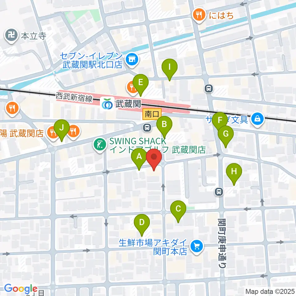 スタヂオワイズ周辺の駐車場・コインパーキング一覧地図