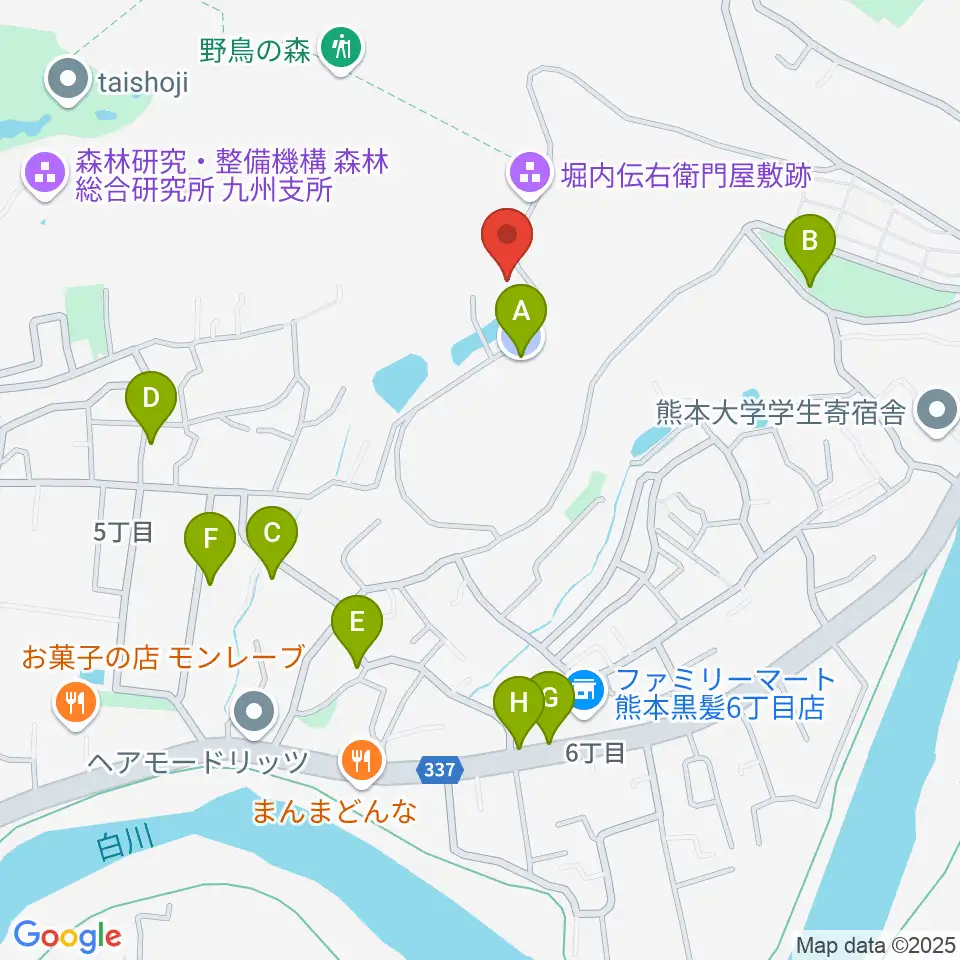 Sonare 森のピアノ教室周辺の駐車場・コインパーキング一覧地図