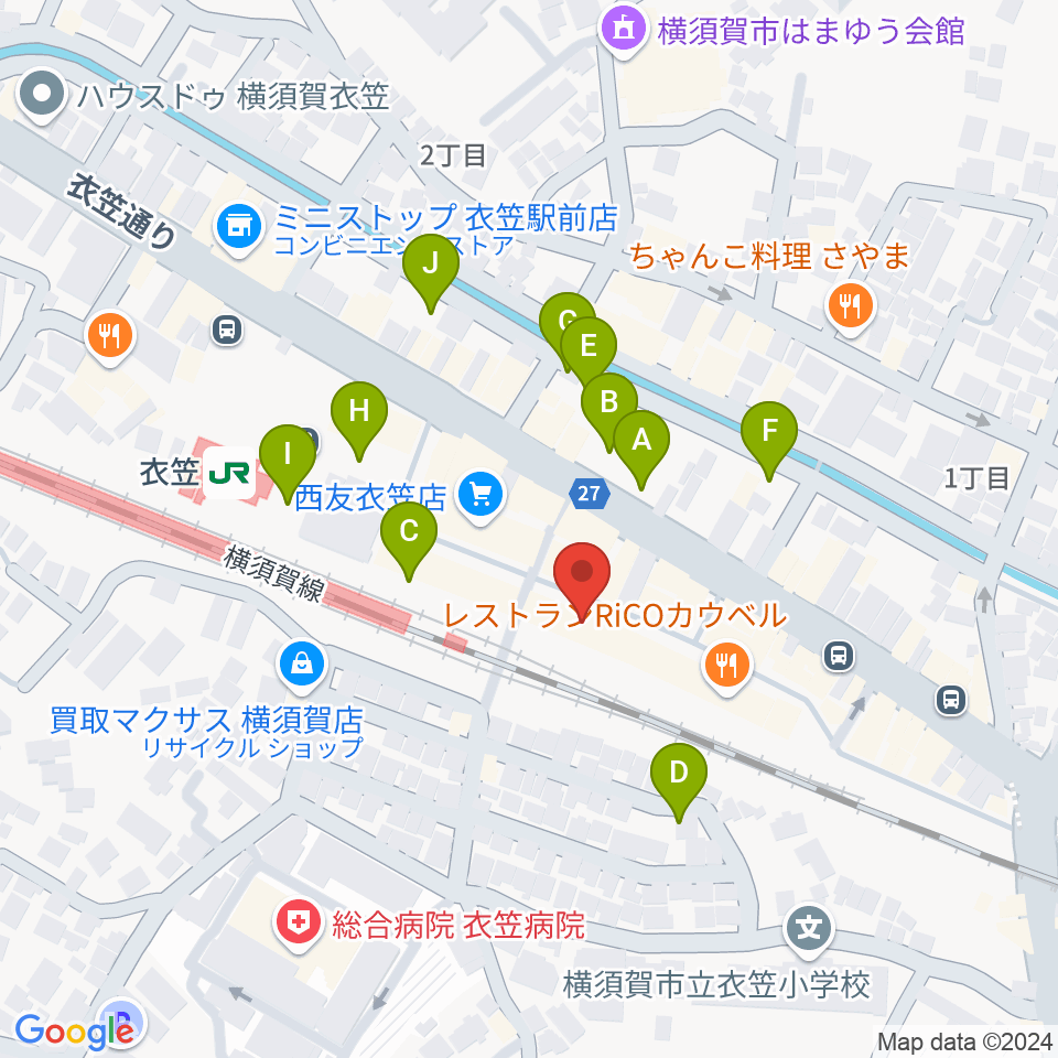 石田音楽院周辺の駐車場・コインパーキング一覧地図