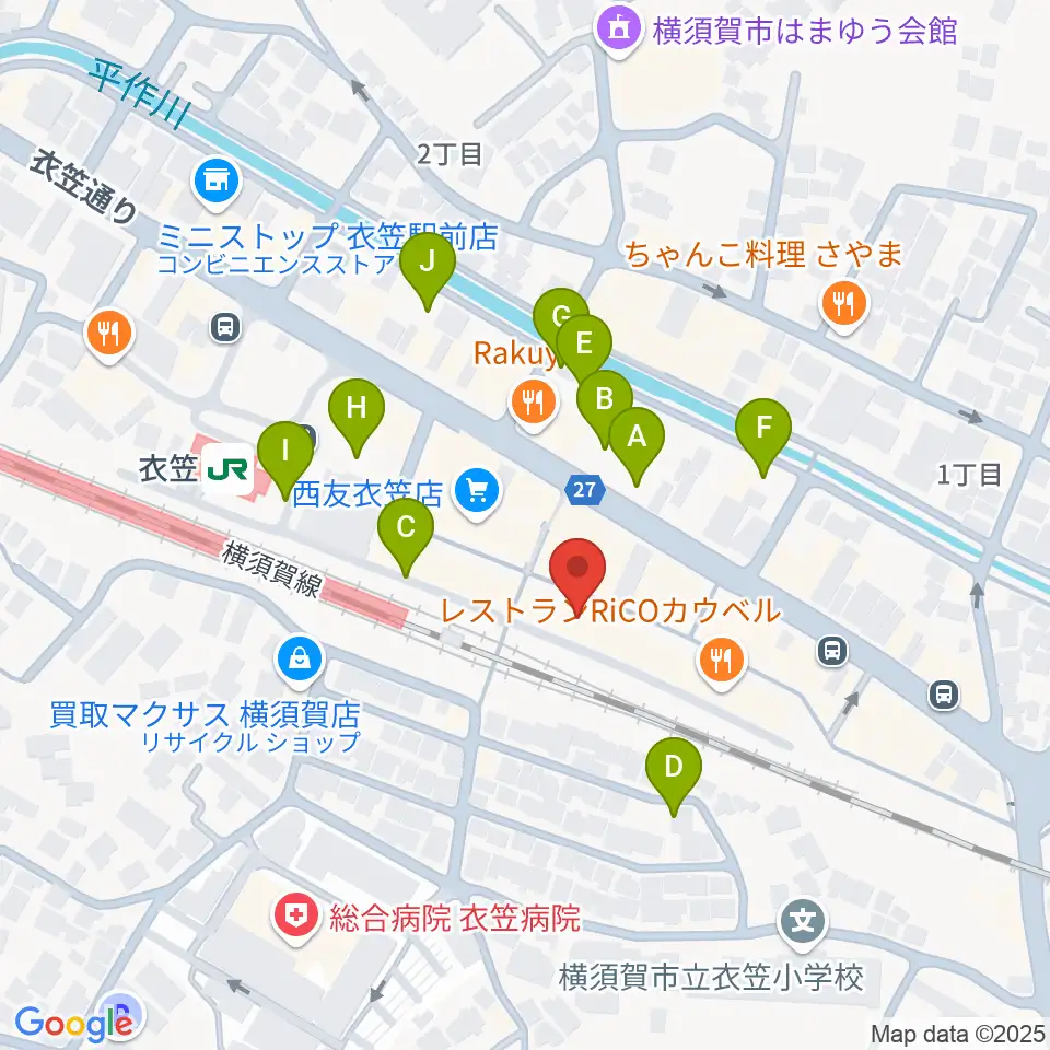 石田音楽院周辺の駐車場・コインパーキング一覧地図