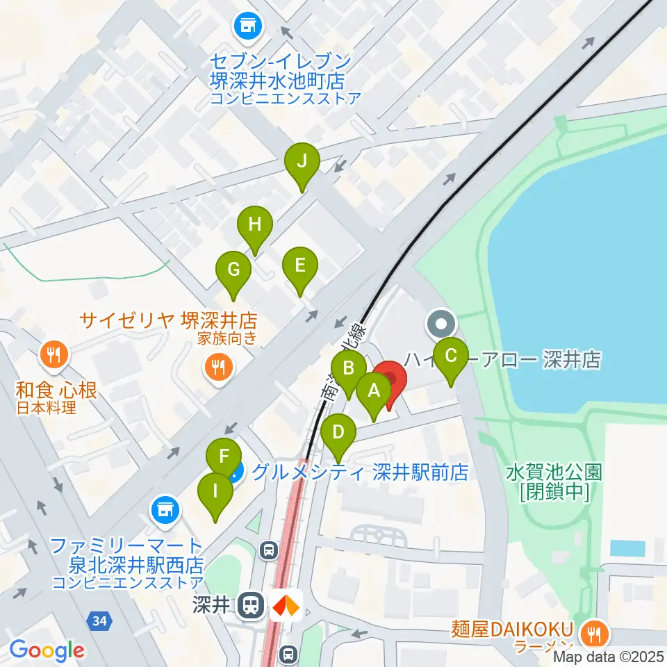 コタニピアノ工房周辺の駐車場・コインパーキング一覧地図