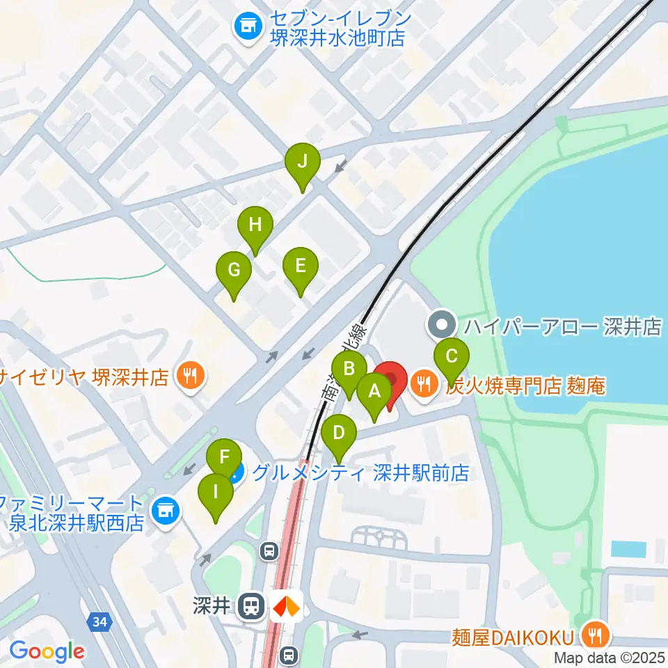 コタニピアノ工房周辺の駐車場・コインパーキング一覧地図