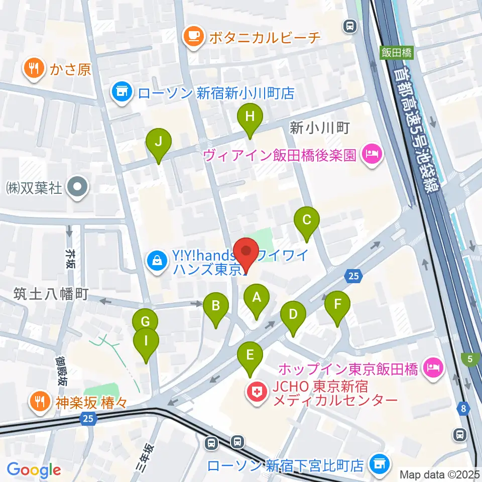 神南スタジオ周辺の駐車場・コインパーキング一覧地図