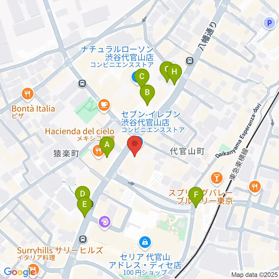 デルファイサウンド周辺の駐車場・コインパーキング一覧地図