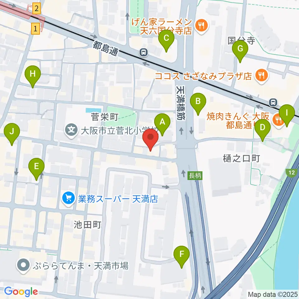 ココサウンド周辺の駐車場・コインパーキング一覧地図