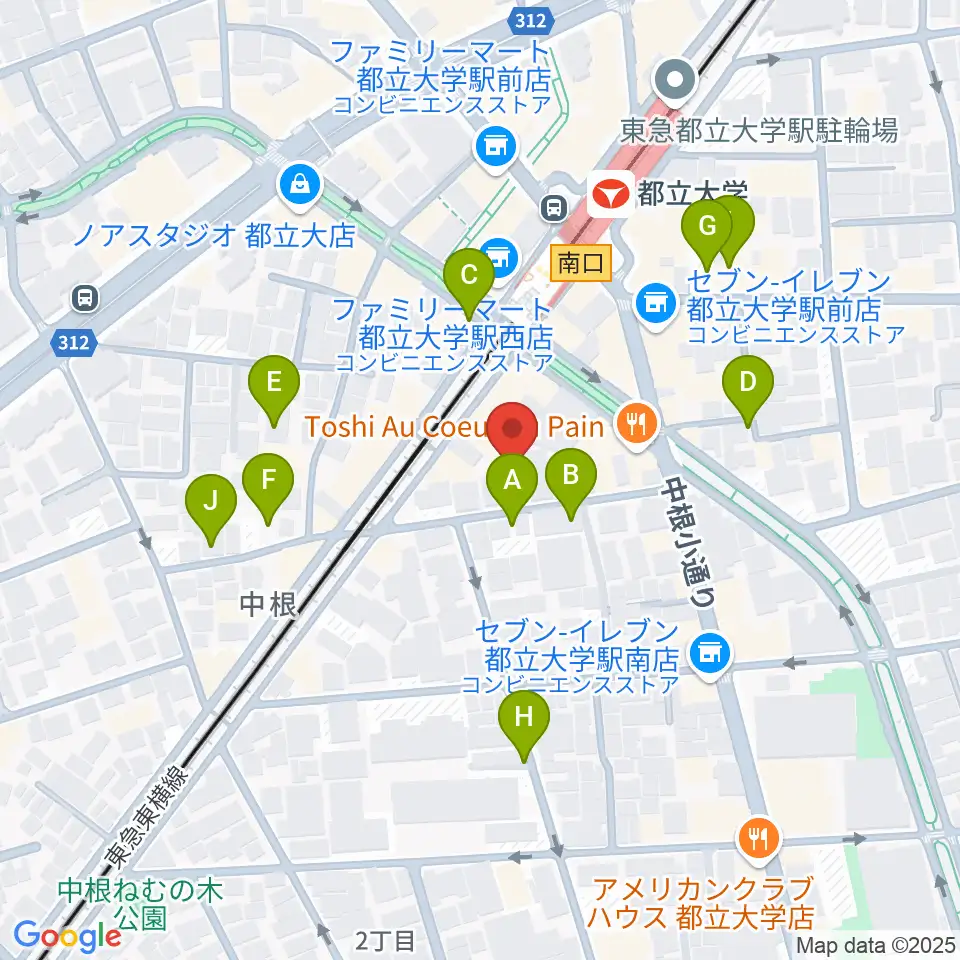 桐朋 子供のための音楽教室 目黒教室周辺の駐車場・コインパーキング一覧地図