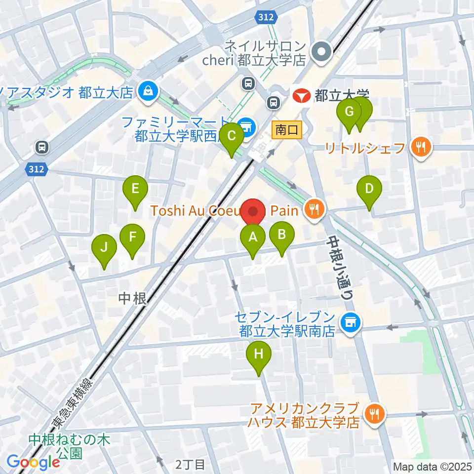 桐朋 子供のための音楽教室 目黒教室周辺の駐車場・コインパーキング一覧地図