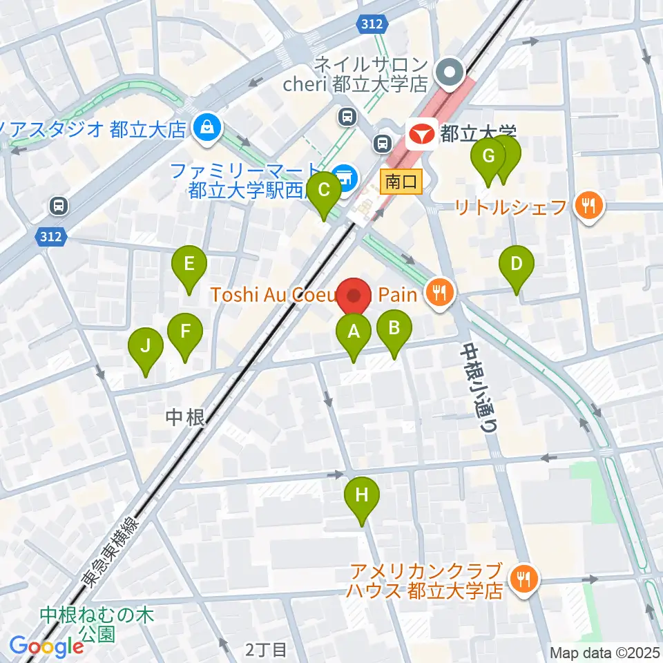 桐朋 子供のための音楽教室 目黒教室周辺の駐車場・コインパーキング一覧地図