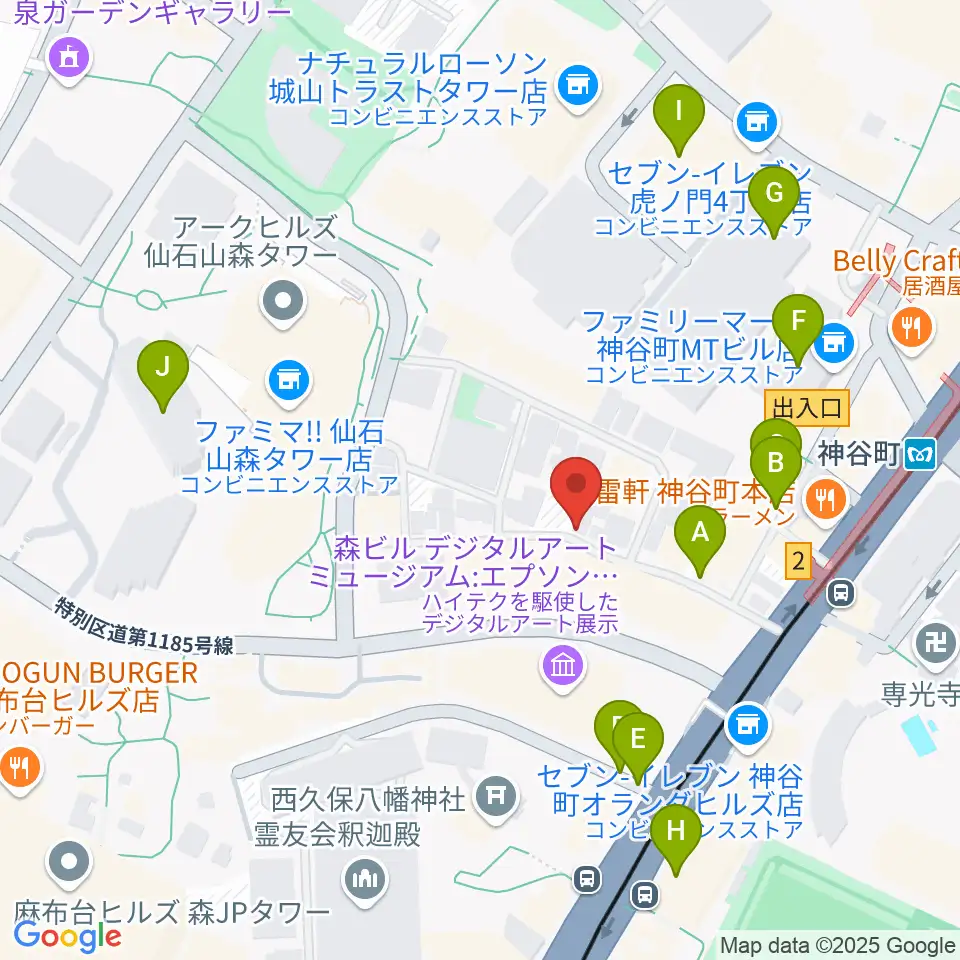 grid studio周辺の駐車場・コインパーキング一覧地図