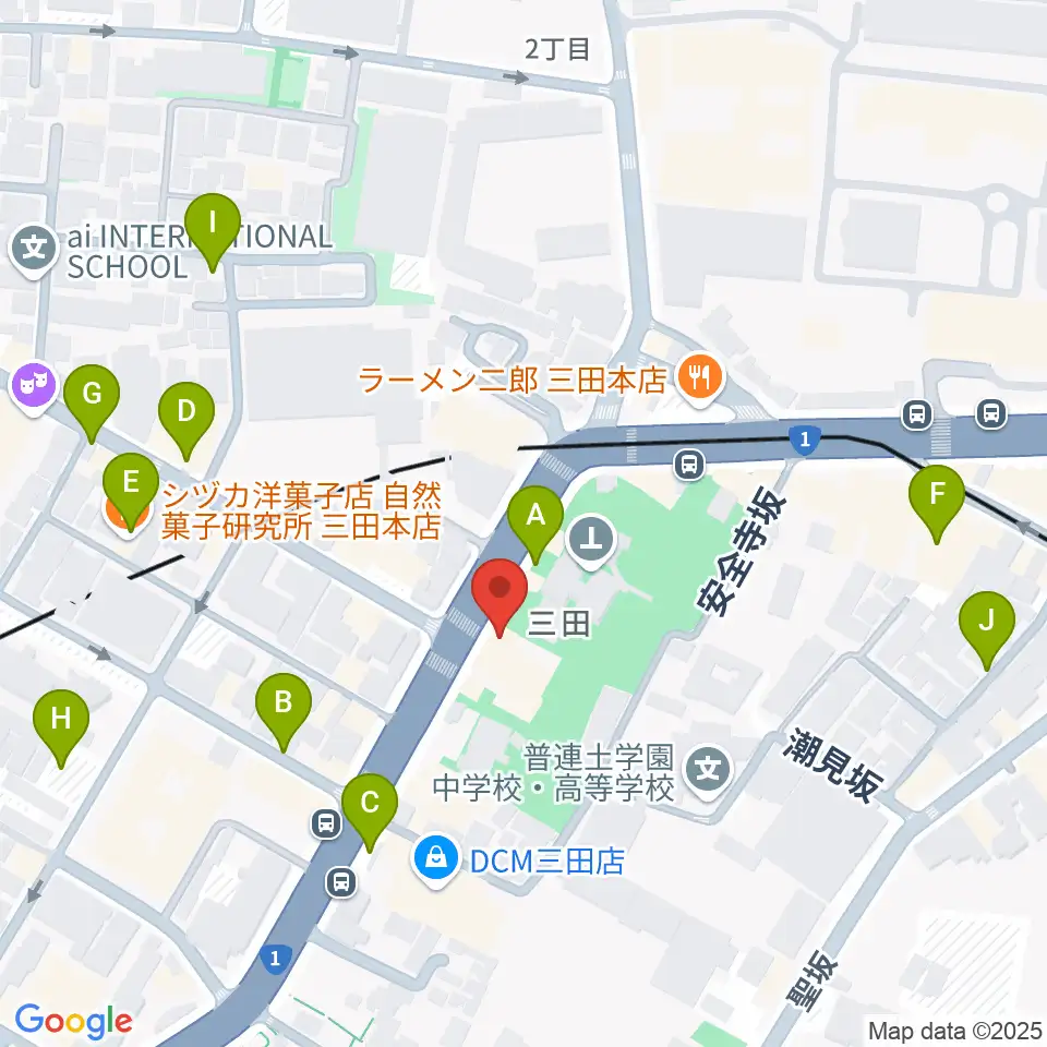 スタジオアワーハウス周辺の駐車場・コインパーキング一覧地図
