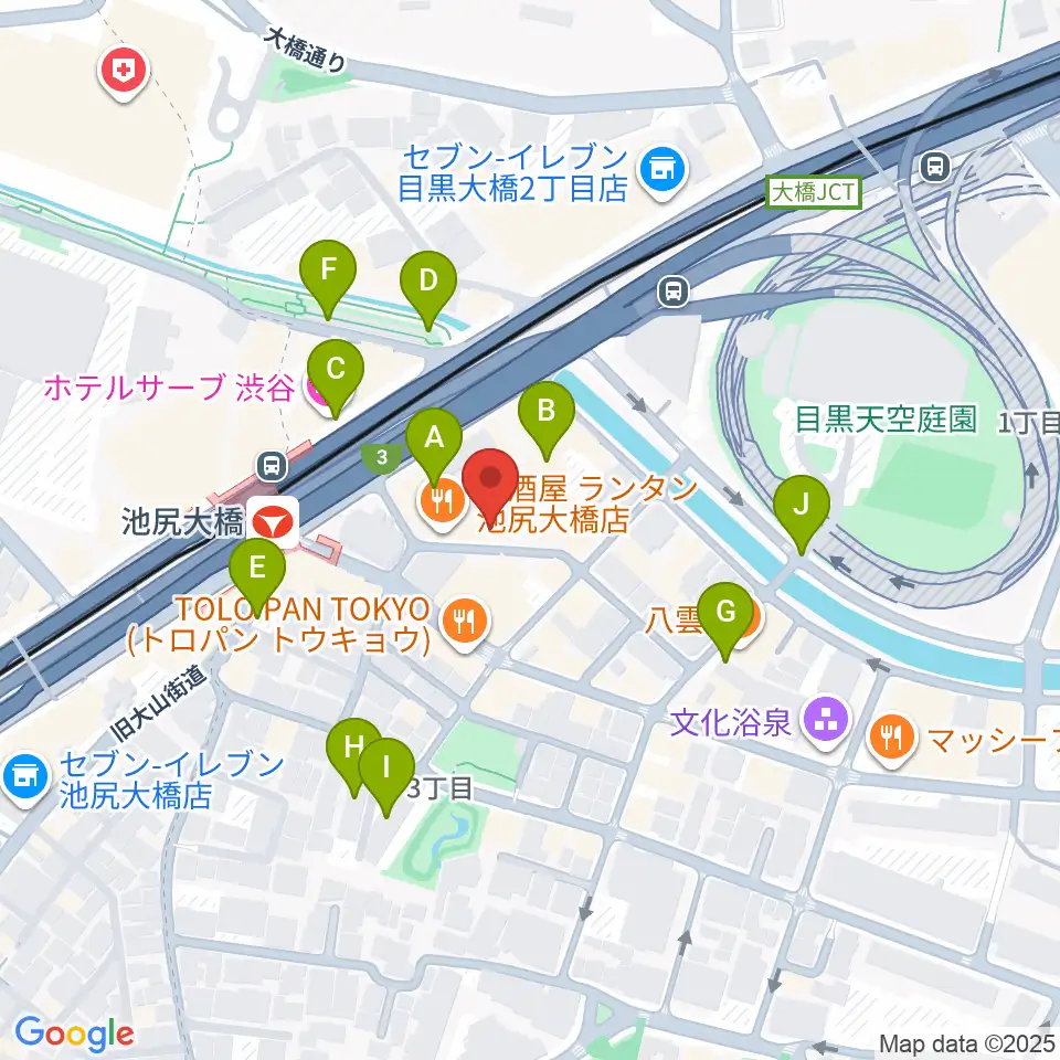 プライムサウンドスタジオ フォーム周辺の駐車場・コインパーキング一覧地図