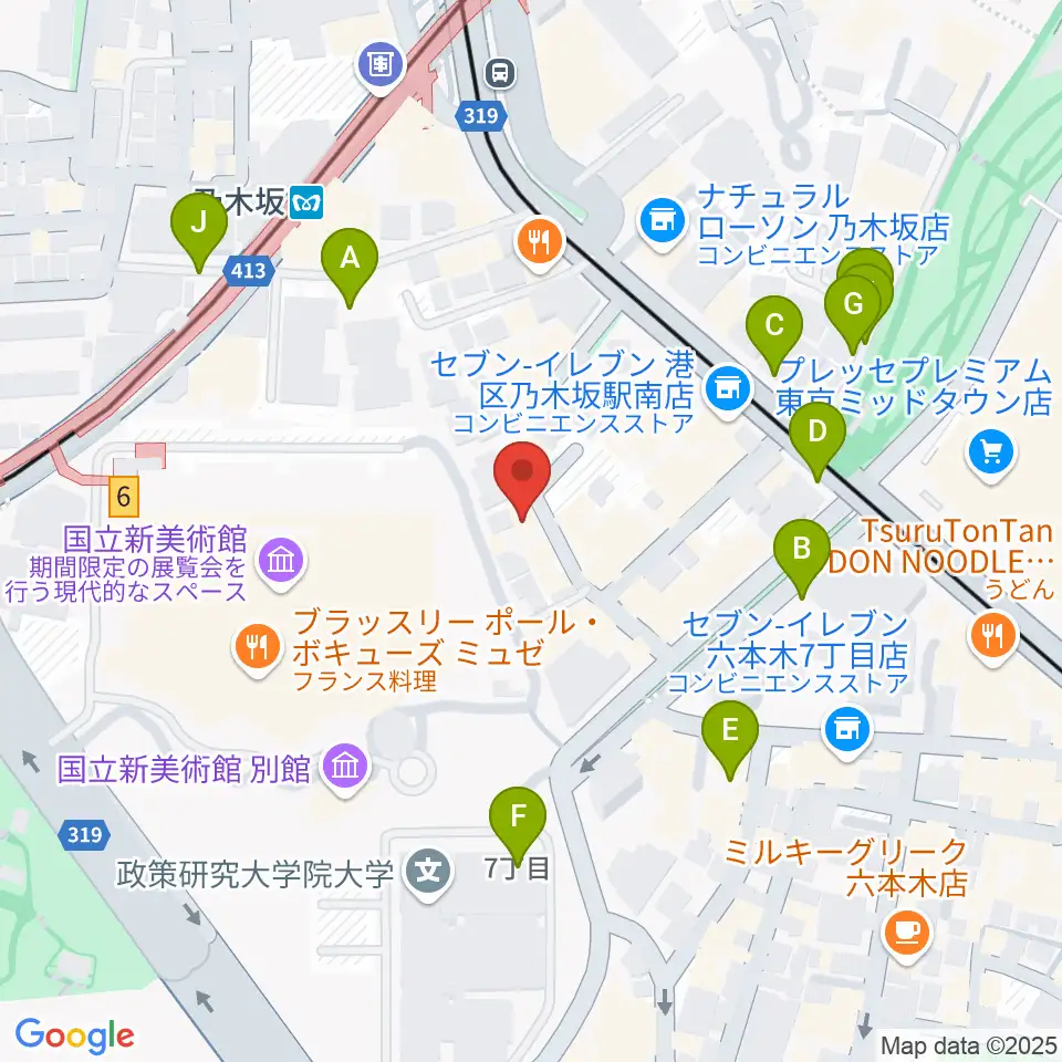 プラネットキングダム周辺の駐車場・コインパーキング一覧地図