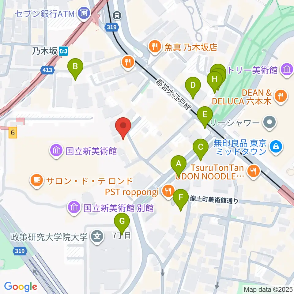 プラネットキングダム周辺の駐車場・コインパーキング一覧地図