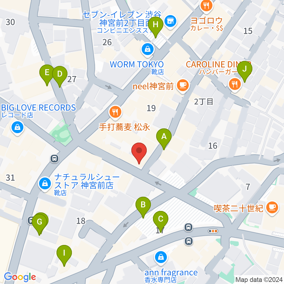 PLAZA studio周辺の駐車場・コインパーキング一覧地図