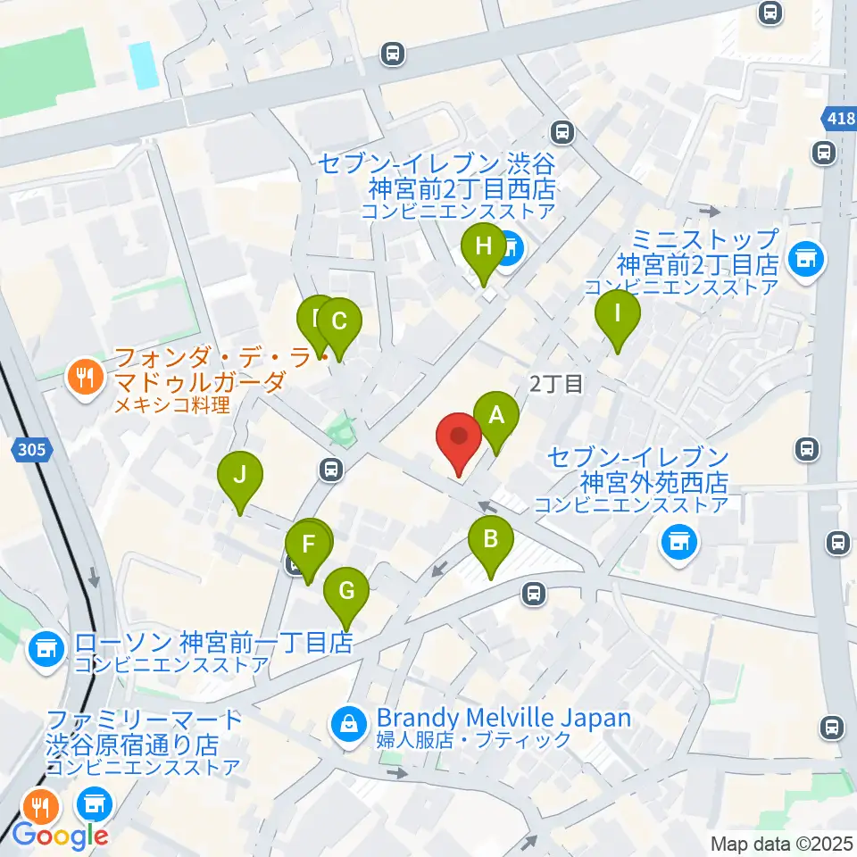 PLAZA studio周辺の駐車場・コインパーキング一覧地図