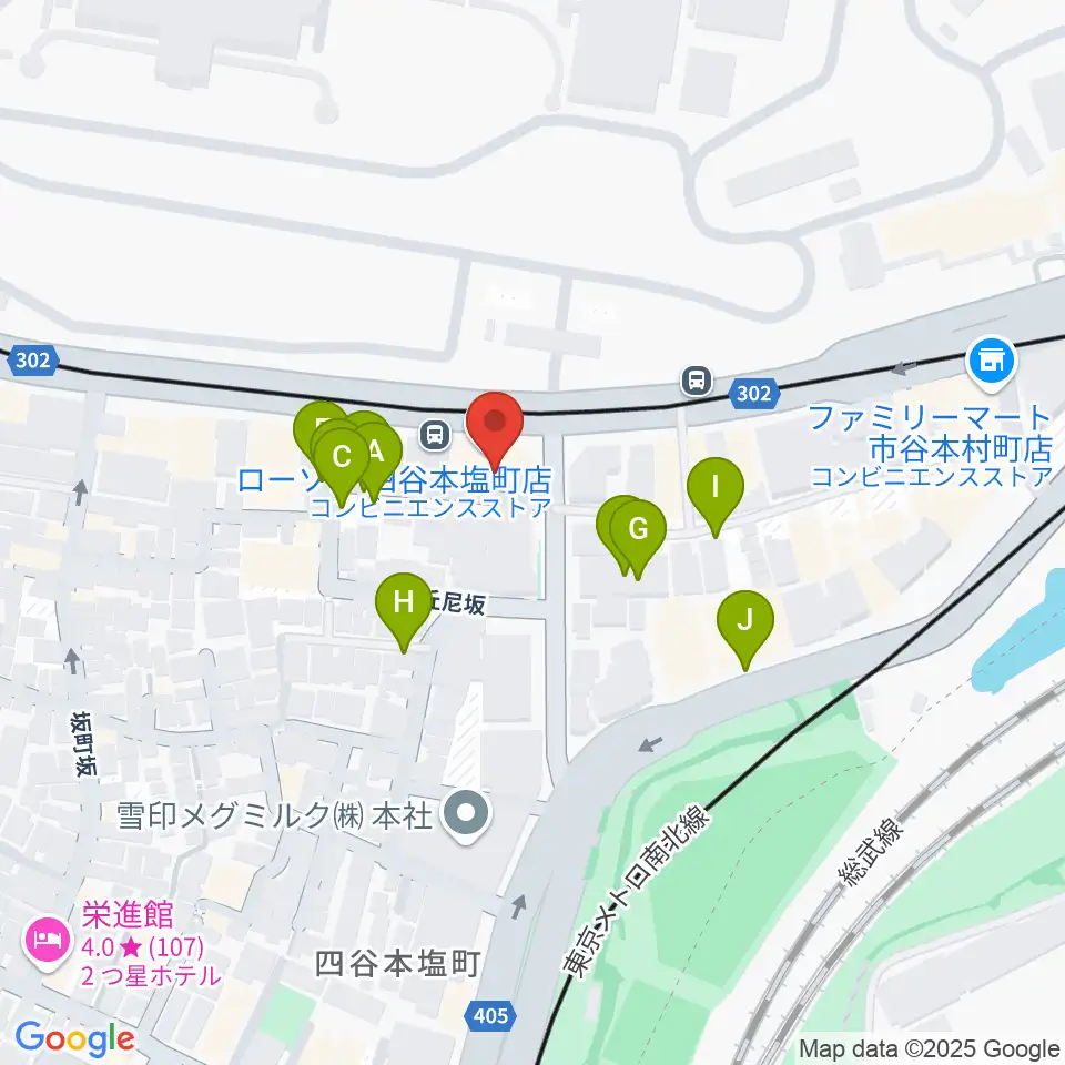 スタジオ サウンドバレイ周辺の駐車場・コインパーキング一覧地図