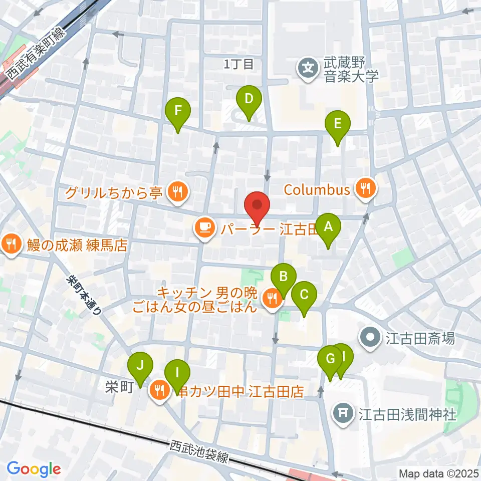 北里楽器フェルマータ周辺の駐車場・コインパーキング一覧地図