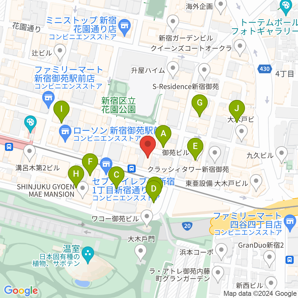 輸入ピアノ.com byカモシタピアノ周辺の駐車場・コインパーキング一覧地図