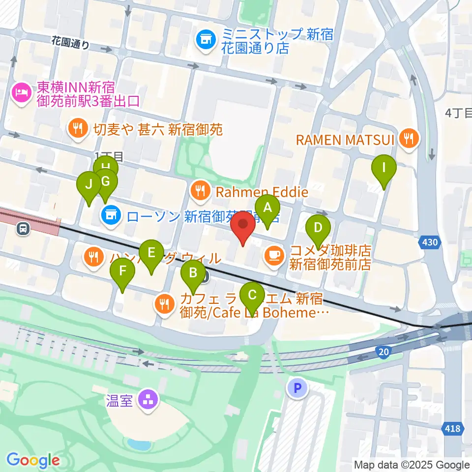 輸入ピアノ.com byカモシタピアノ周辺の駐車場・コインパーキング一覧地図